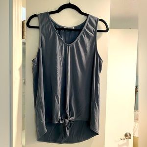 Red Envelope tie front tank